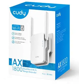 Cudy RE1800 AX1800 WiFi 6